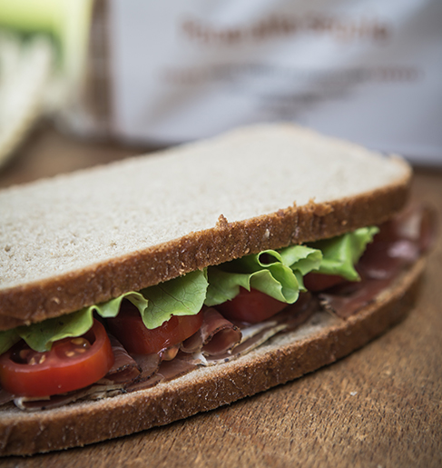 Belegtes Schreder Brot